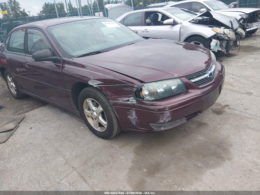 2004 Chevrolet Impala Ls VIN: 2G1WH55K549254866 Lot: 45557555