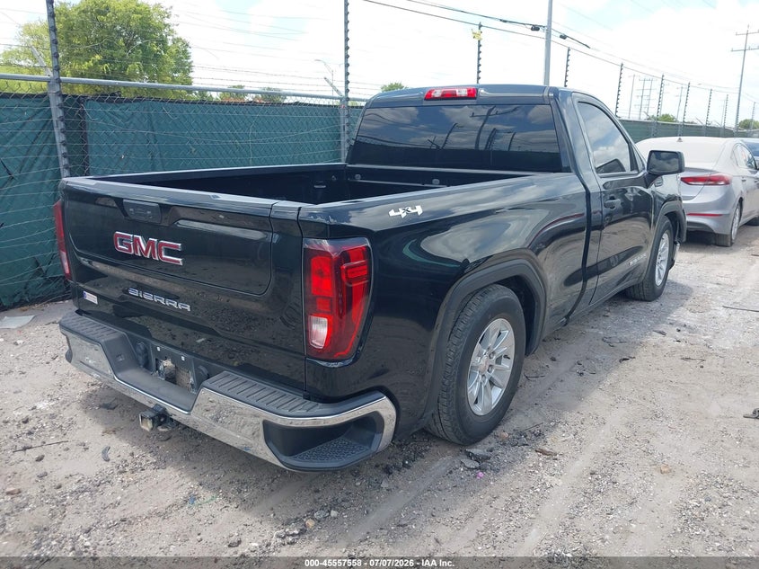 Vin: 3gtnuaek6rg217216, lot: 46055869, gmc sierra 1500 4wd  standard box pro 20244