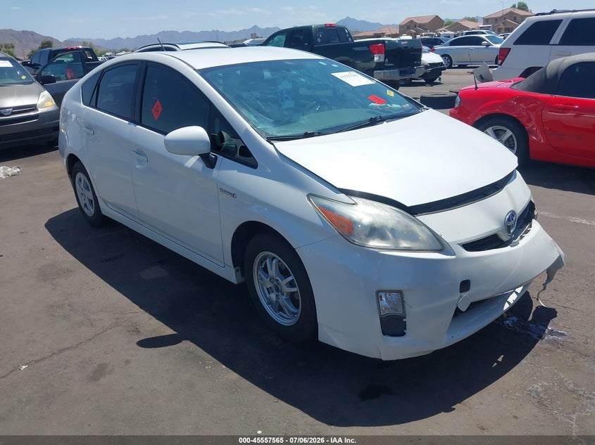 TOYOTA PRIUS 2010 VIN JTDKN3DU9A0184655