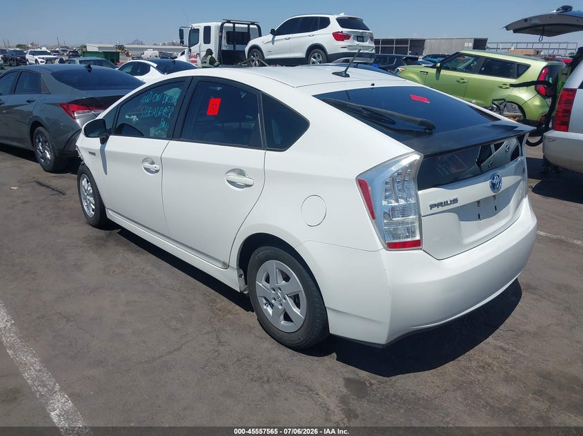 TOYOTA PRIUS 2010 VIN JTDKN3DU9A0184655