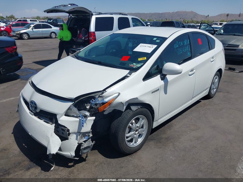 TOYOTA PRIUS 2010 VIN JTDKN3DU9A0184655