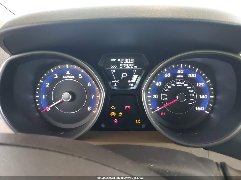 2012 HYUNDAI ELANTRA auction photo 7