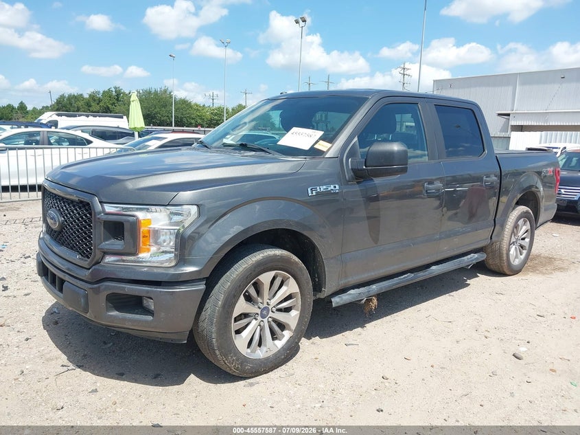 2018 FORD F-150 TRUCK 2.7L V-6 DI, DOHC, VVT, TURBO, 325HP