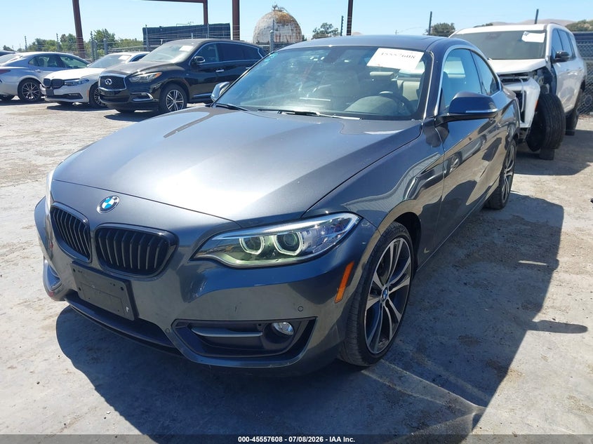 Vin: wba2f9c59hv664327, lot: 46055919, bmw 230i 20172