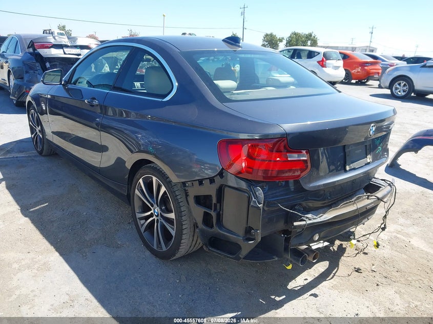 Vin: wba2f9c59hv664327, lot: 46055919, bmw 230i 20173