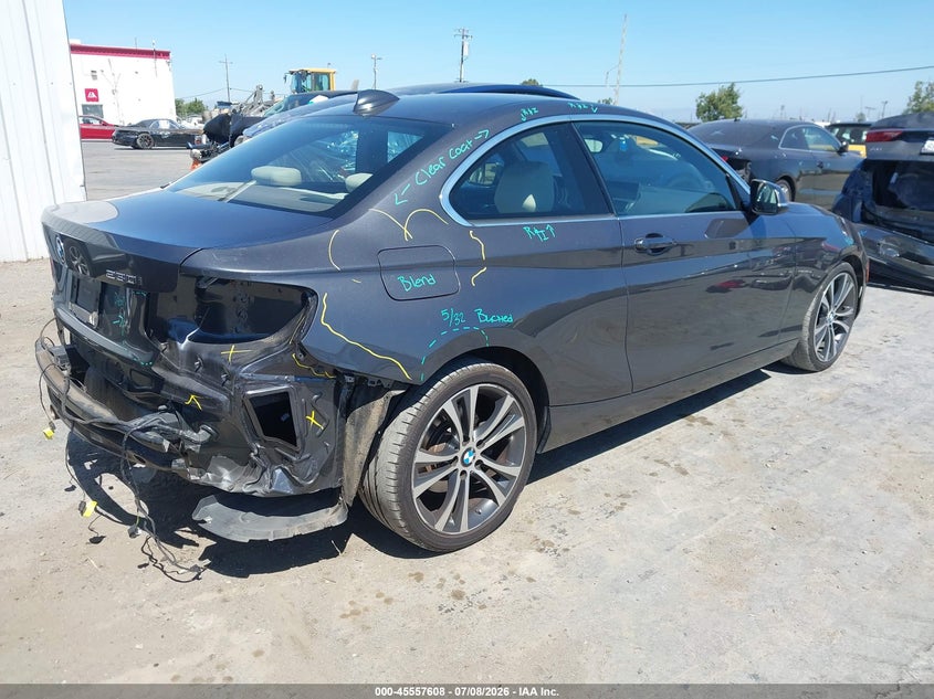 Vin: wba2f9c59hv664327, lot: 46055919, bmw 230i 20174