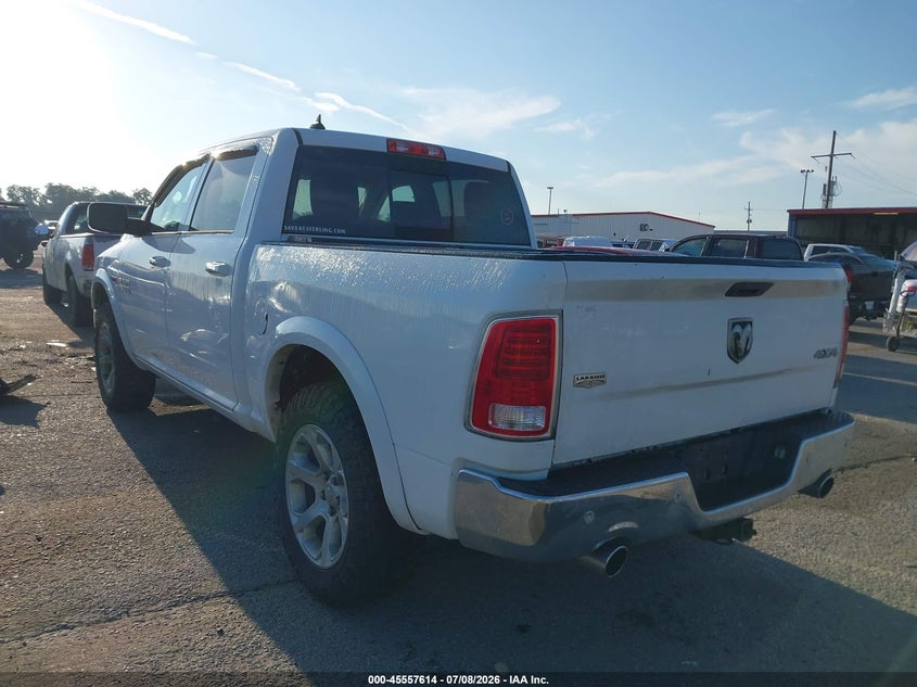 Vin: 1c6rr7nm0hs522071, lot: 46055925, ram 1500 laramie  4x4 5'7 box 20173