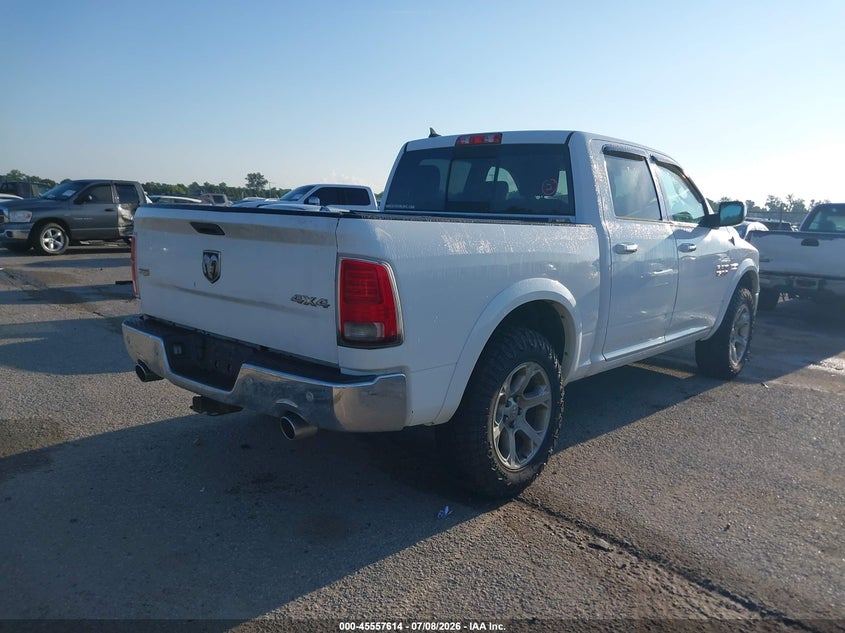 Vin: 1c6rr7nm0hs522071, lot: 46055925, ram 1500 laramie  4x4 5'7 box 20174