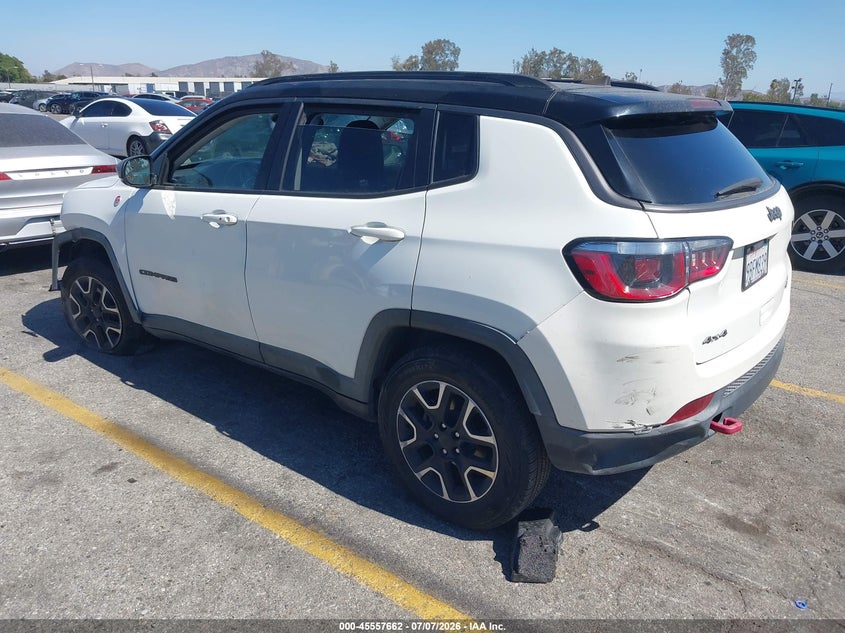 Vin: 3c4njddb8lt177196, lot: 46055973, jeep compass trailhawk 4x4 20203