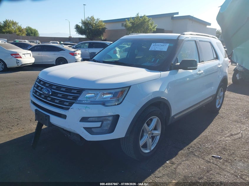 Vin: 1fm5k8d80hge00637, lot: 46055978, ford explorer xlt 20172