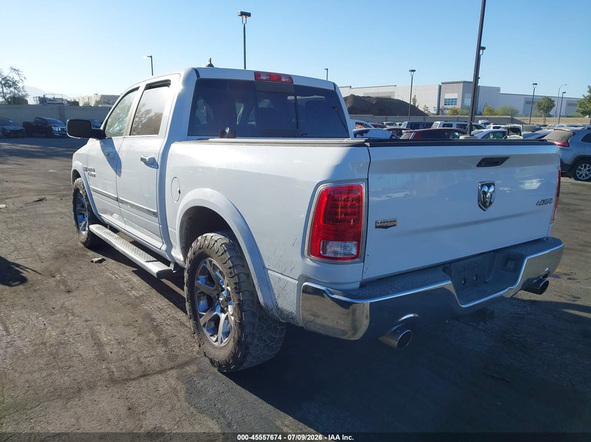 Vin: 1c6rr7nt8fs602495, lot: 46055985, ram 1500 laramie 20153