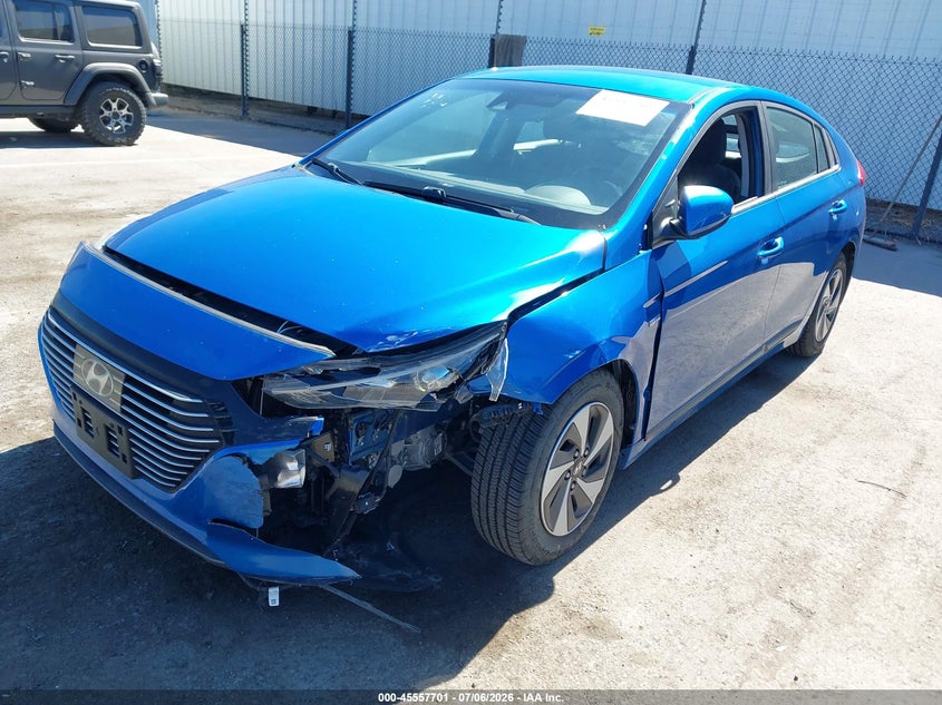 2018 Hyundai Ioniq Hybrid Sel VIN: KMHC75LC1JU061665 Lot: 45557701