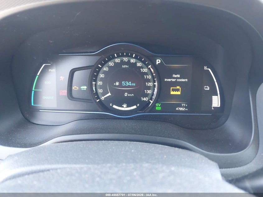 2018 HYUNDAI IONIQ HYBRID auction photo 7