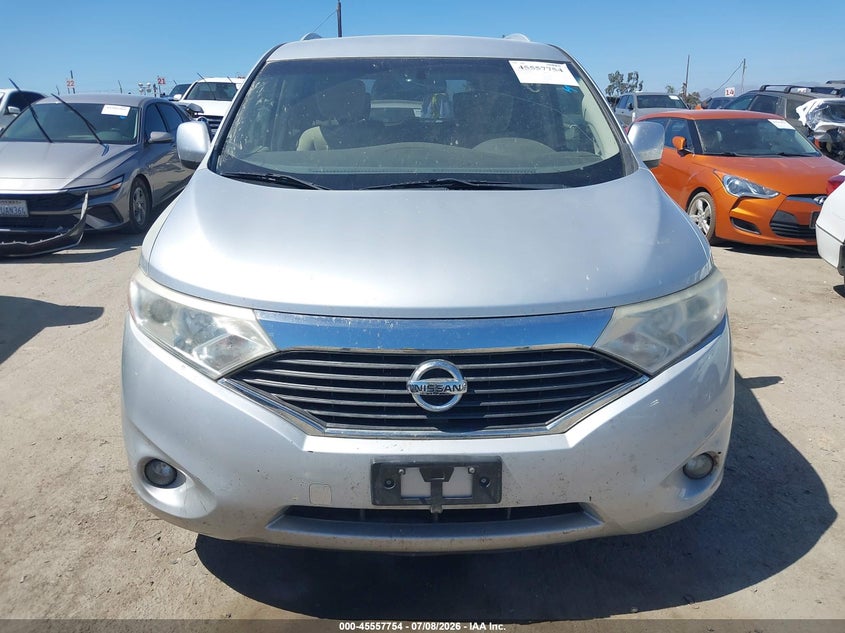 2016 Nissan Quest Platinum/S/Sl/Sv VIN: JN8AE2KP5G9155942 Lot: 45557754