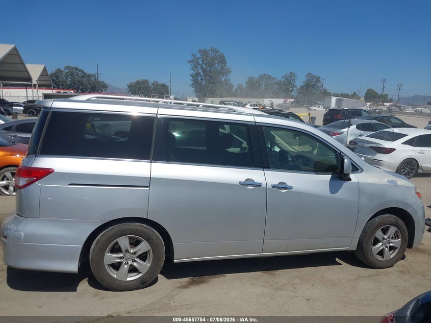 2016 Nissan Quest Platinum/S/Sl/Sv VIN: JN8AE2KP5G9155942 Lot: 45557754