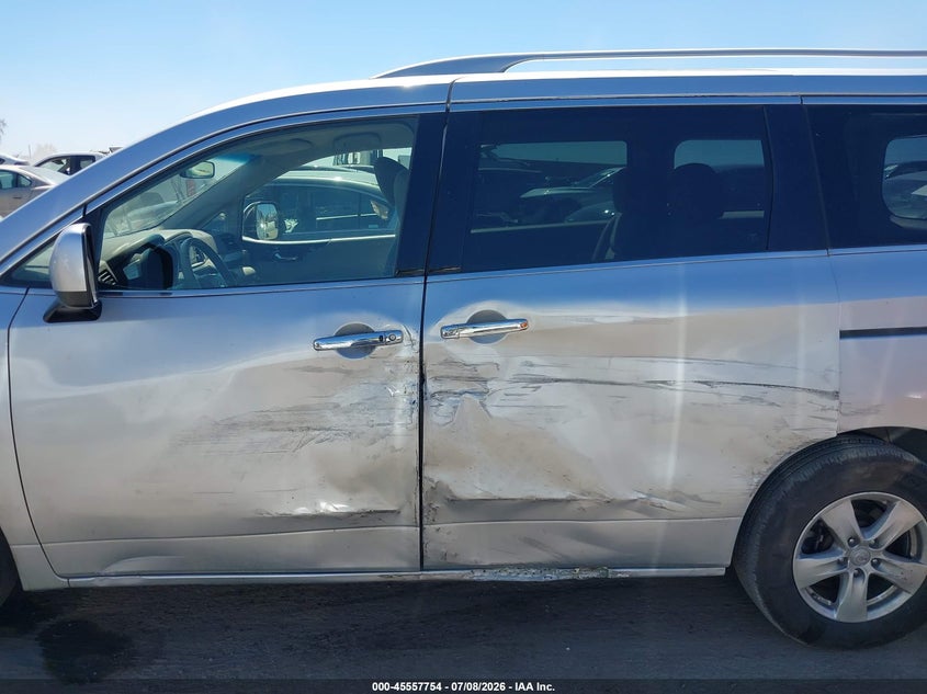 2016 Nissan Quest Platinum/S/Sl/Sv VIN: JN8AE2KP5G9155942 Lot: 45557754