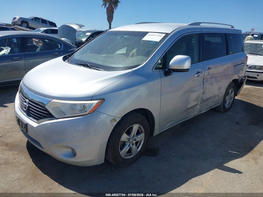 2016 Nissan Quest, Left Side, IAAI, VIN JN8AE2KP5G9155942 — photo 2