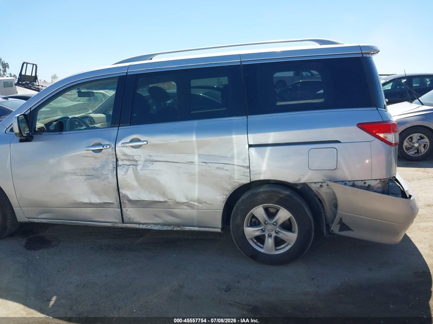 2016 Nissan Quest Platinum/S/Sl/Sv VIN: JN8AE2KP5G9155942 Lot: 45557754