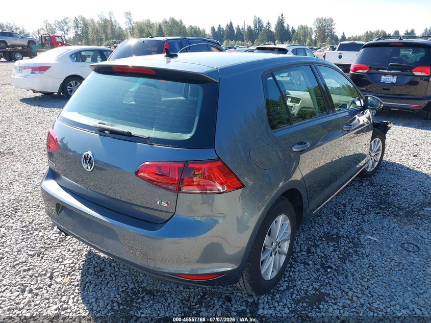 VOLKSWAGEN GOLF 2016 VIN 3VW217AU3GM042411
