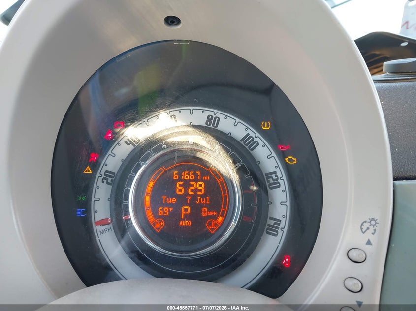 2015 Fiat 500 Pop VIN: 3C3CFFARXFT534537 Lot: 45557771