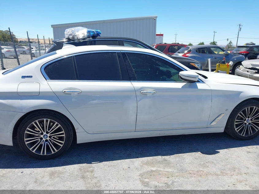 2018 BMW 530E Iperformance VIN: WBAJA9C57JB033514 Lot: 45557787