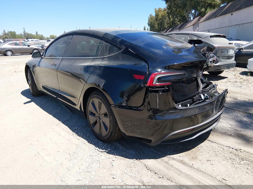 Vin: 5yj3e1ea3tf163009, lot: 46056104, tesla model 3 premium rear-wheel drive/rear-wheel drive 20263