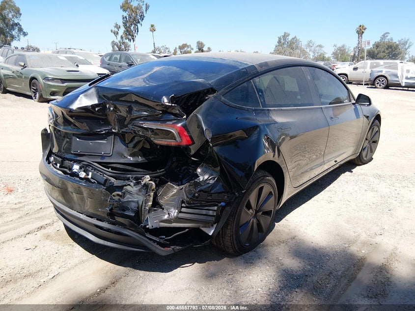 2026 TESLA MODEL 3 auction photo 4