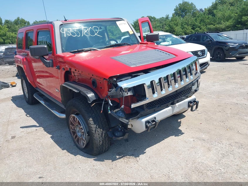 2008 Hummer H3 Suv VIN: 5GTEN13EX88115182 Lot: 45557802