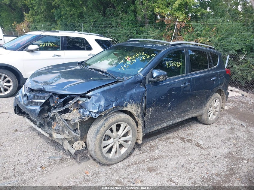 2013 Toyota Rav4 Limited JTMDFREVXDD020439 photo 1