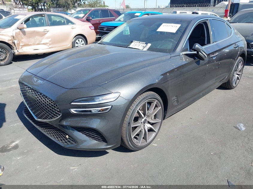 Vin: kmtg64sc4tu170470, lot: 46056145, genesis g70 2.5t awd 20262