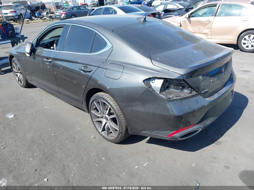 Vin: kmtg64sc4tu170470, lot: 46056145, genesis g70 2.5t awd 20263