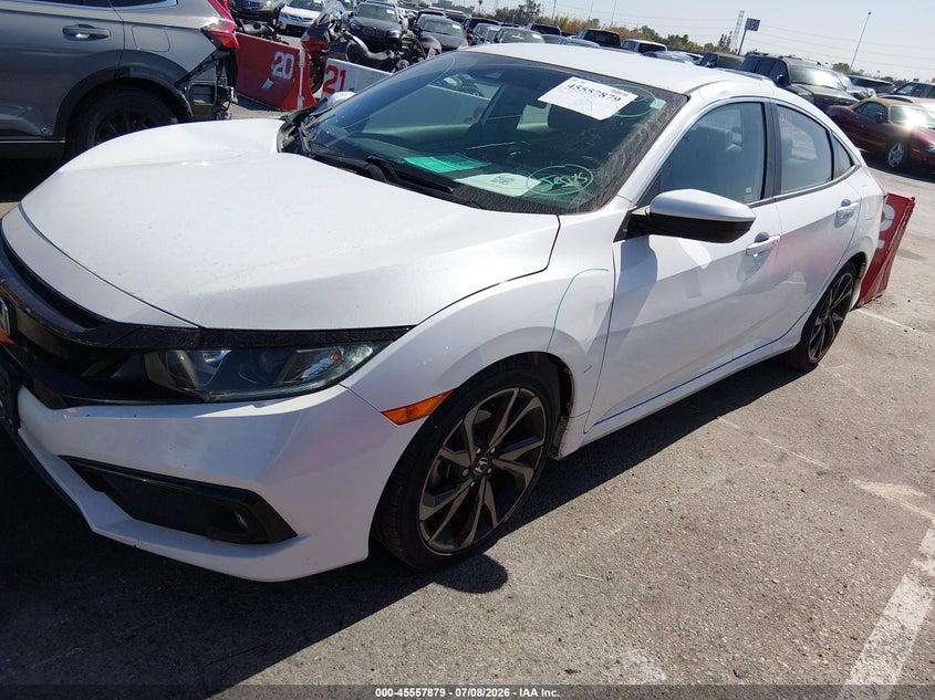 2020 HONDA CIVIC auction photo 2
