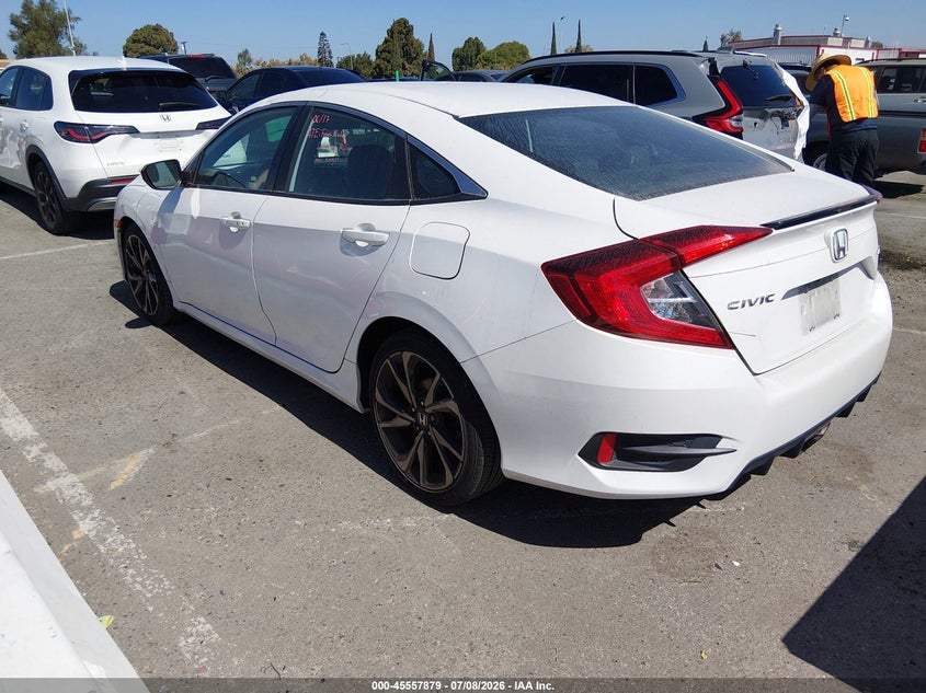 2020 HONDA CIVIC auction photo 3
