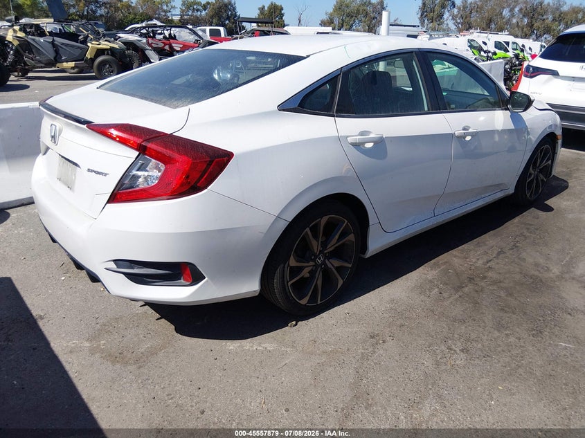 2020 HONDA CIVIC auction photo 4