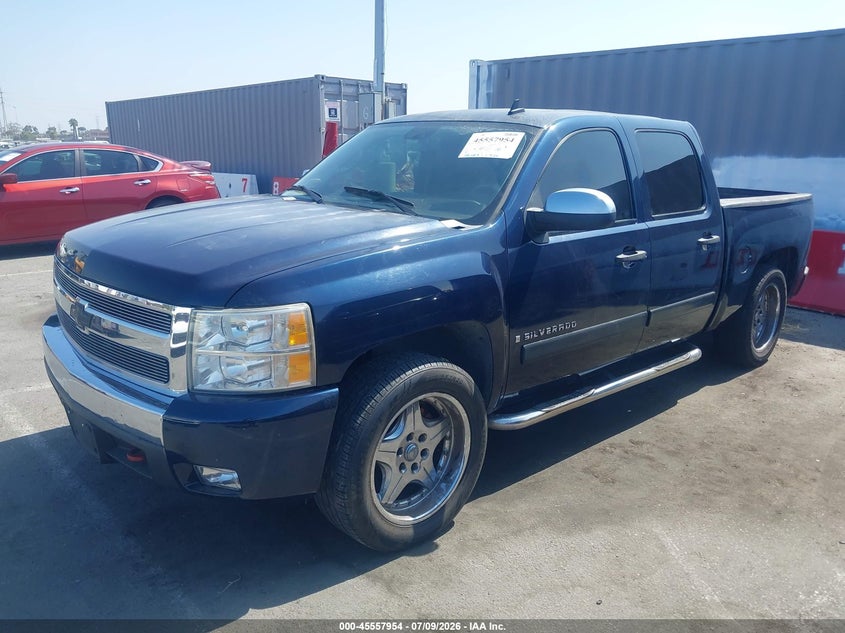 2007 Chevrolet Silverado, Удар сзади, IAAI, VIN 2GCEC13J871600478 — фото 2