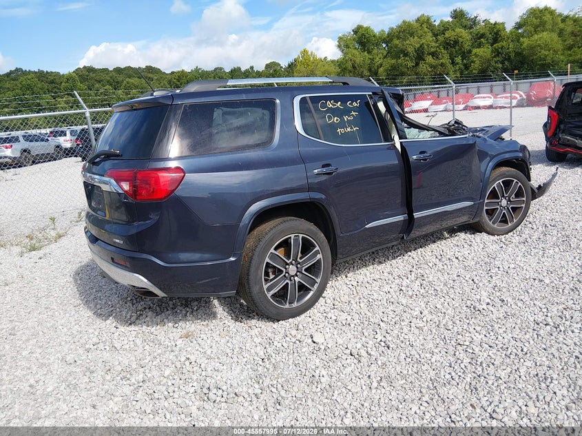 Vin: 1gkknxls9jz226751, lot: 46056306, gmc acadia denali 20184