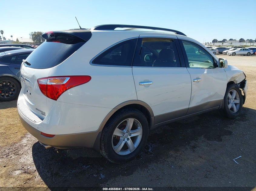 Vin: km8nu4cc5bu174550, lot: 46056352, hyundai veracruz limited 20114