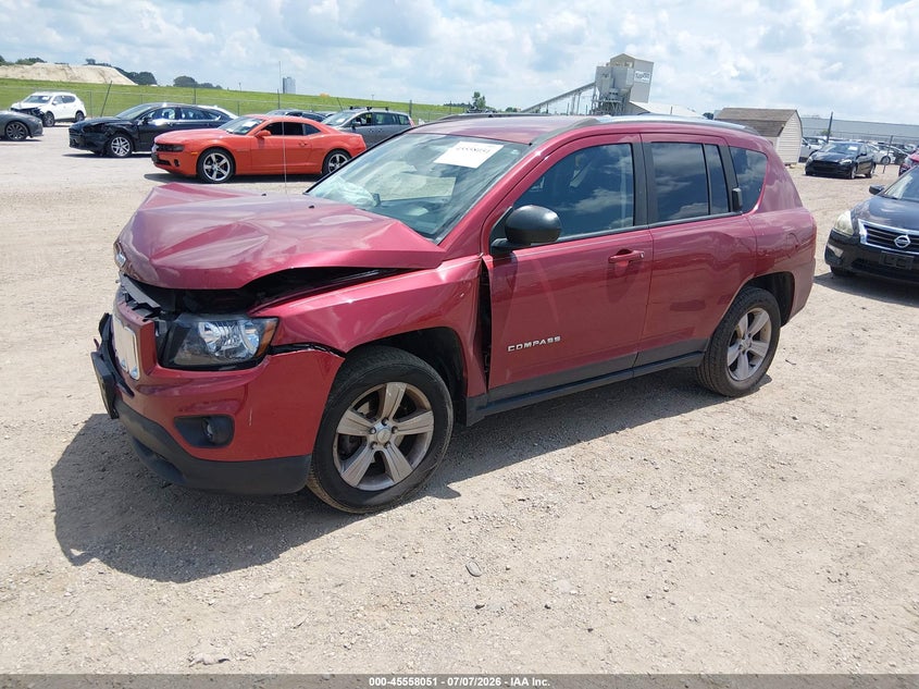Vin: 1c4njdbbxfd125405, lot: 46056362, jeep compass sport 20152