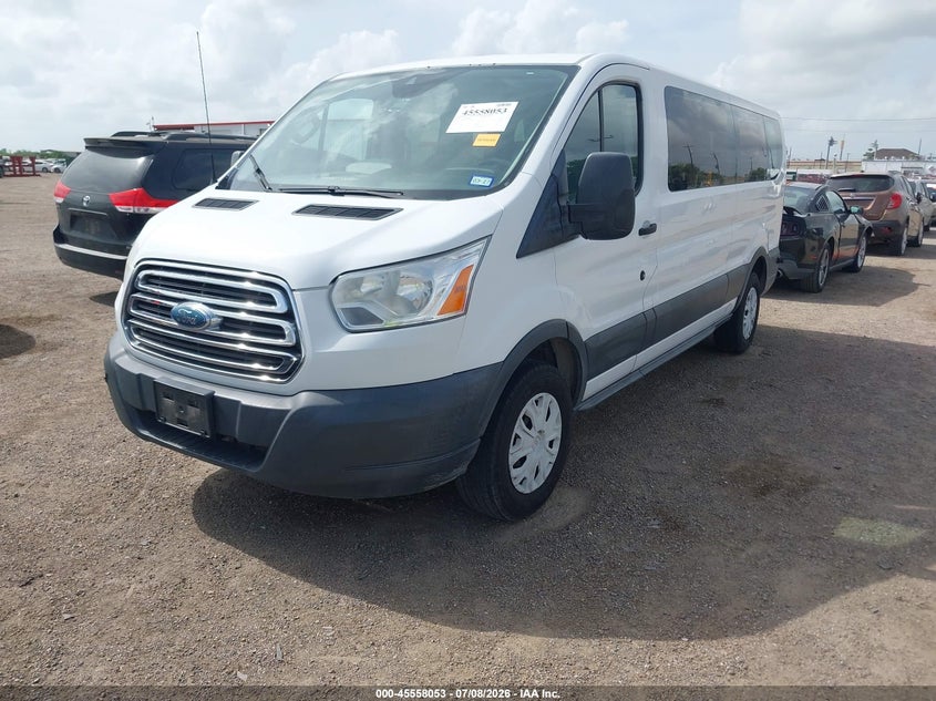 Vin: 1fbzx2zm0jka11028, lot: 46056364, ford transit-350 xl/xlt 20182
