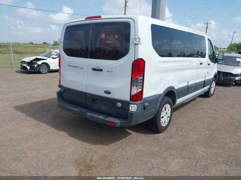 Vin: 1fbzx2zm0jka11028, lot: 46056364, ford transit-350 xl/xlt 20184