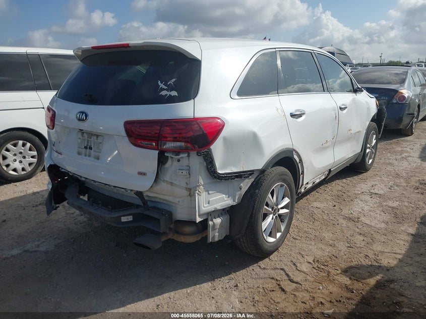Vin: 5xypg4a39kg605156, lot: 46056376, kia sorento 2.4l l 20194