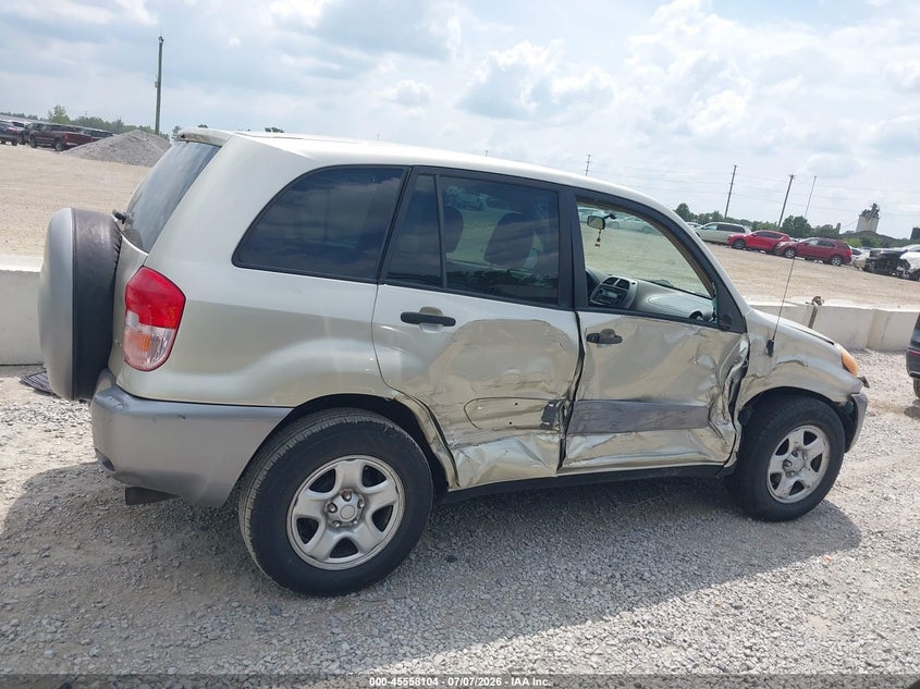 2003 TOYOTA RAV 4 SPORT UTILITY VEHICLE 2.0L I-4 DOHC, VVT, 148HP