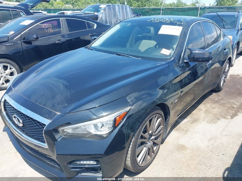 2016 Infiniti Q50, Град, IAAI, VIN JN1FV7AR4GM450788 — фото 2