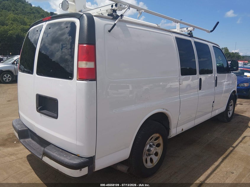 Vin: 1gcsgafx8e1197032, lot: 46056438, chevrolet express 1500 work van 20144