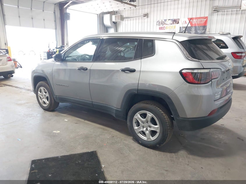 Vin: 3c4njdab0nt221120, lot: 46056441, jeep compass sport 4x4 20223