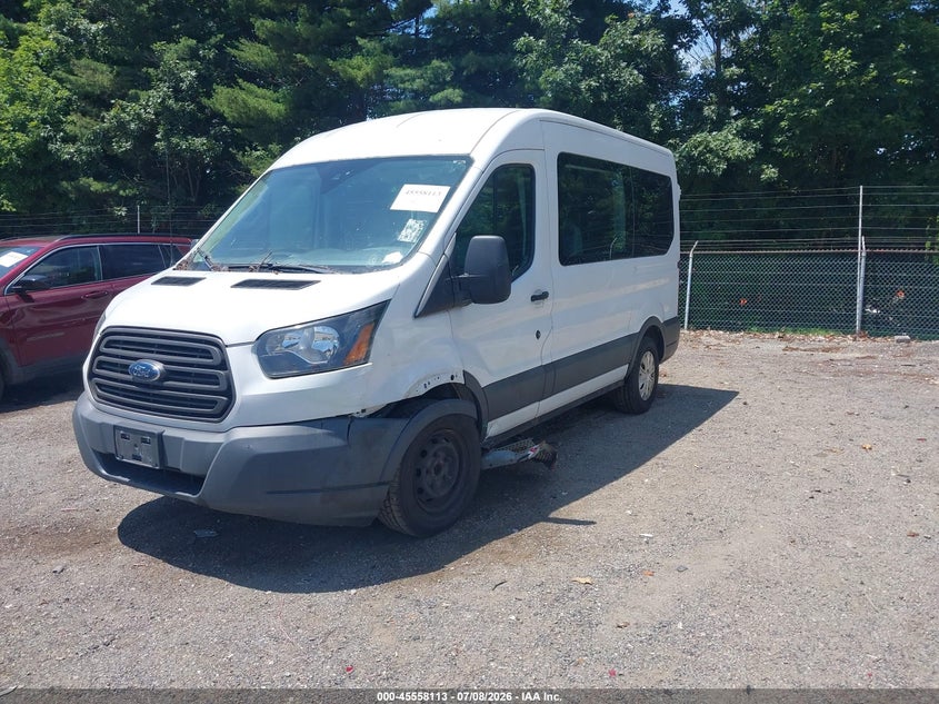 Vin: 1fmzk1cm1gkb33902, lot: 46056443, ford transit-150 xl/xlt 20162