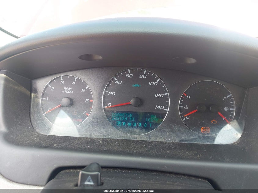 2009 CHEVROLET IMPALA SEDAN 3.5L V-6 VVT, 211HP