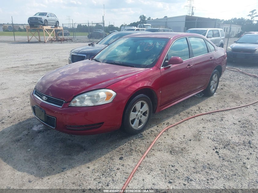 2009 CHEVROLET IMPALA SEDAN 3.5L V-6 VVT, 211HP