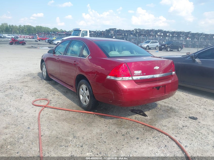 2009 CHEVROLET IMPALA SEDAN 3.5L V-6 VVT, 211HP