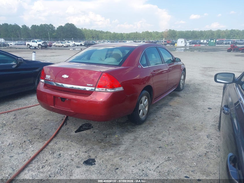 2009 CHEVROLET IMPALA SEDAN 3.5L V-6 VVT, 211HP